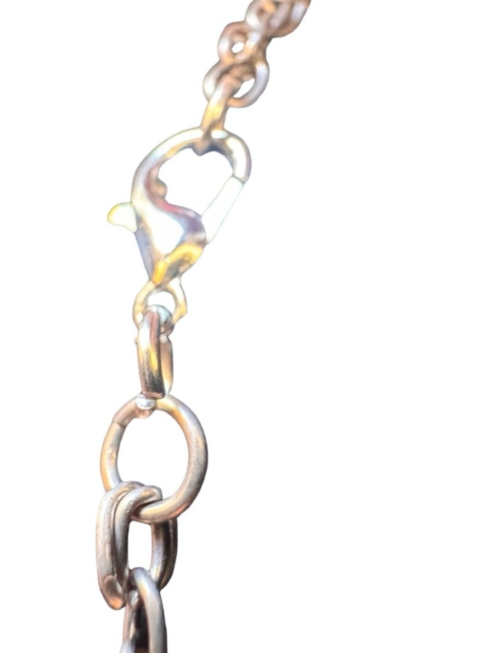 Genuine Unikite Stone on Silver chain. - Picture 4 of 4